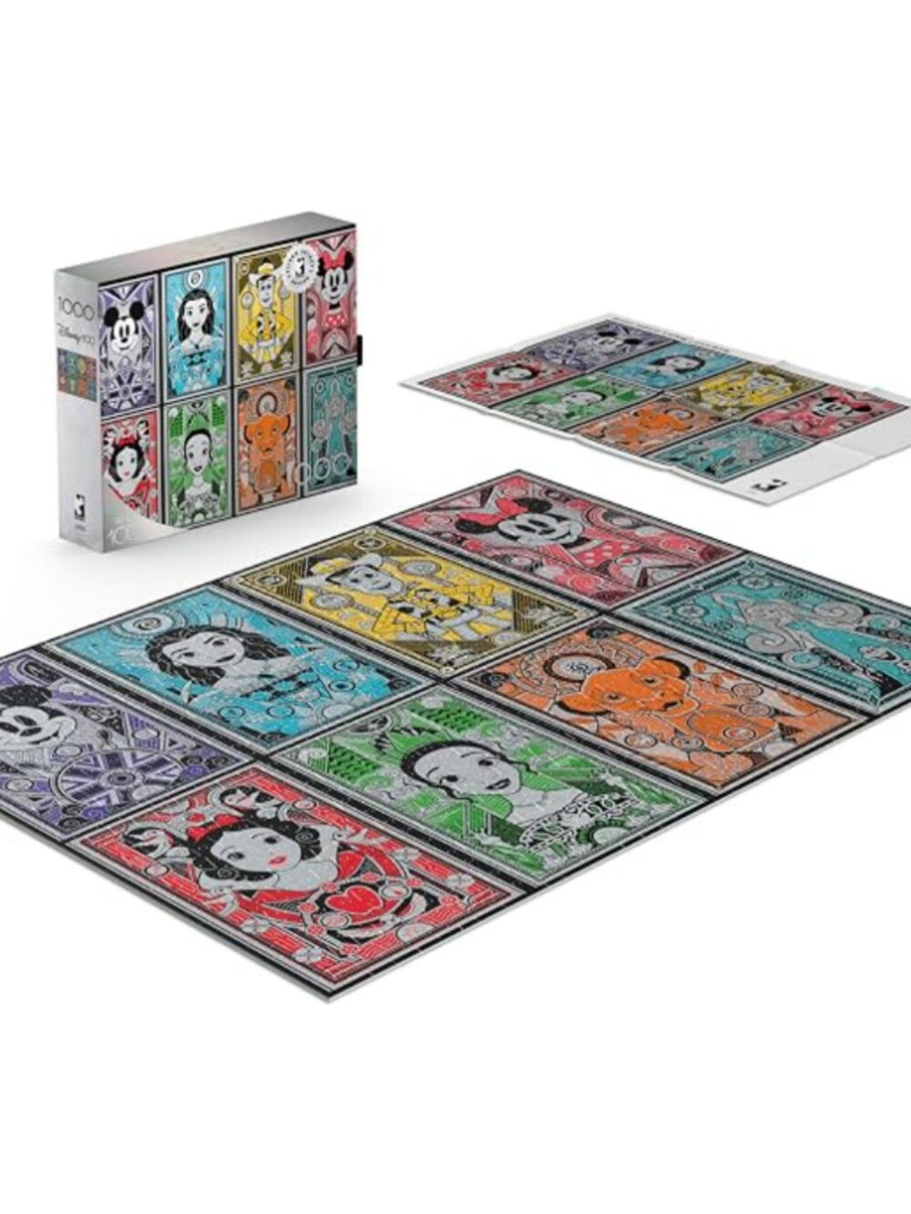Disney - D100 Deco-Luxe Collage - 1000 Piece Jigsaw Puzzle